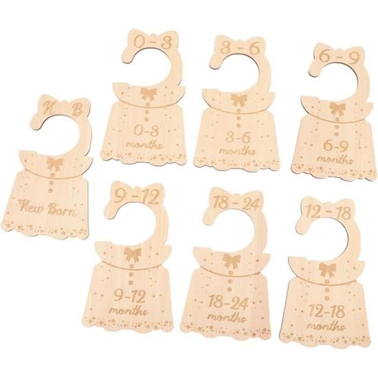 10 Pièces Cintre Ceintre Bebe Ceintres Bebe Clothing Stockage Portant