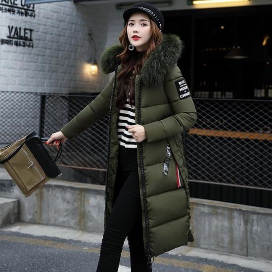 Doudoune grand col femme cheap