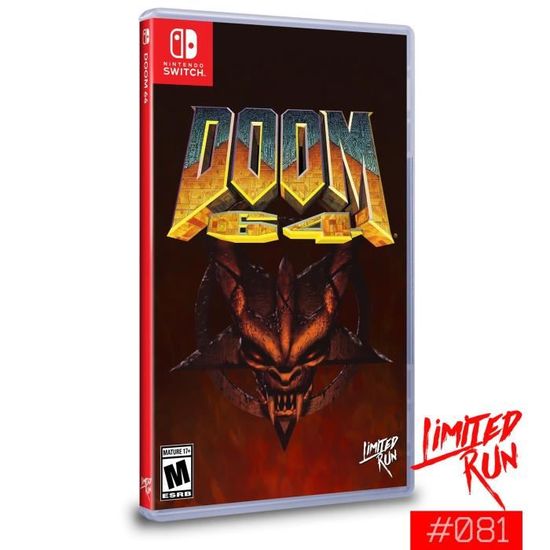 Jeu Nintendo Switch DOOM 64 (Limited Run 81) - Cdiscount