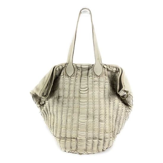 Sac cabas best sale plastique tressé