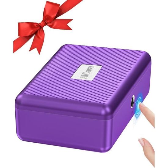 Boîte De Rangement Transparente GAROSA Avec Compartiments Pour Bijoux Et Petits Objets