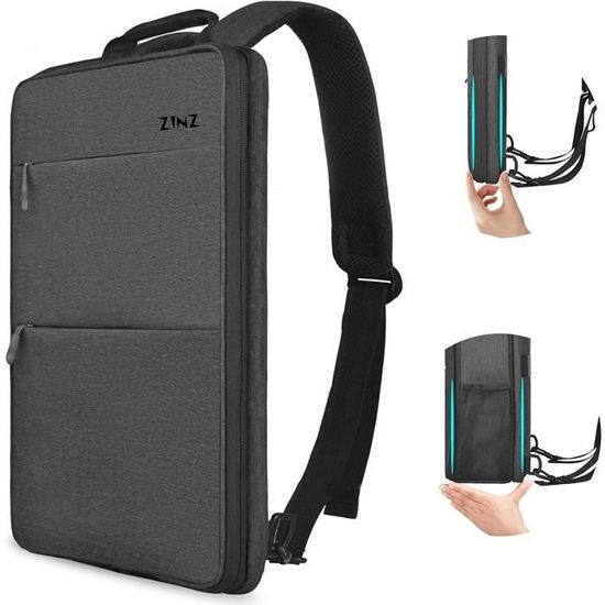 Dux Ducis Sacoche pour MacBook Pro 15 / 16 Zippée Imperméable avec