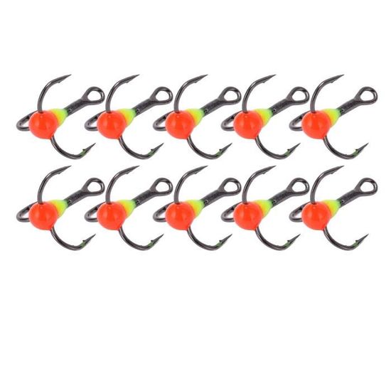 50 Leurres De Pêche Sur Glace Mormyshka - Lot Multicolore - Neufs