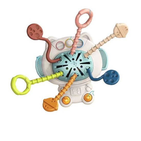 Jouet Montessori Bébé 1 an Bebe Enfant Jeux Éducatifs de Jouets Sensoriels  pour 12-18 Mois Jouet de Dents de Corde de Traction - Cdiscount  Puériculture & Eveil bébé