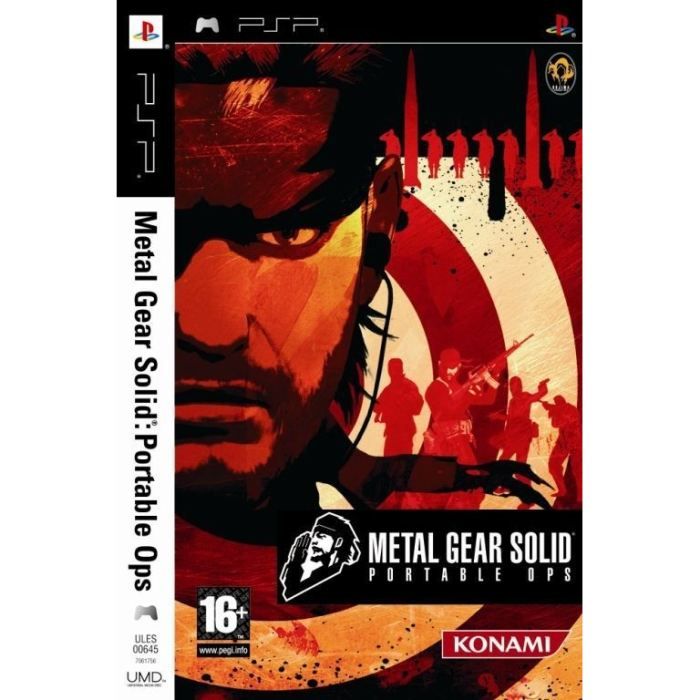 Metal Gear Portable Ops / Jeu Consoles Psp