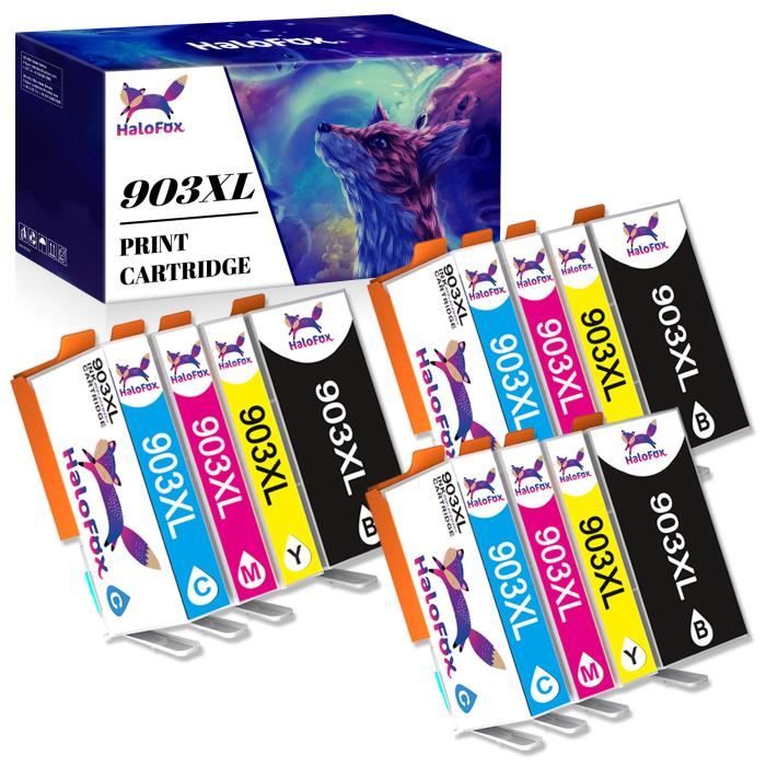 Sada 4ks 903XL (903 XL) s čipem pro HP OfficeJet Pro 6950, 6960, 6970 - kompatibilní inkoustové náplně (cartridge