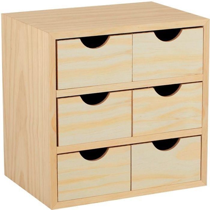 Rangement Bloc Tiroirs