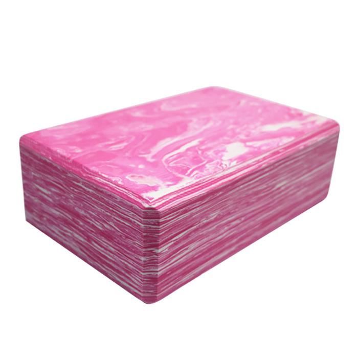 La brique de yoga 2 pièces et la brique de yoga en mousse EVA haute densité peuvent soutenir et approfondir _pian1131