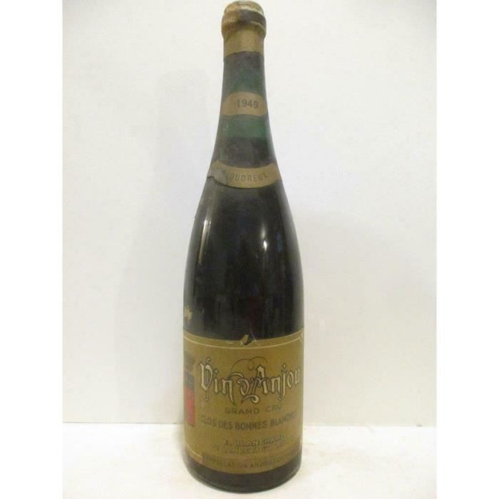 coteaux du layon blanchard grand cru clos des bonnes blanches liquoreux 1949 - loire - anjou