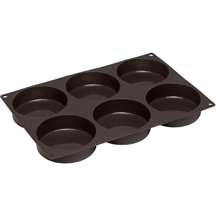MOULE A GATEAU Lurch 85086 Moule pour Burger Bun Silicone Marron 20 x 15 x 10 cm1463