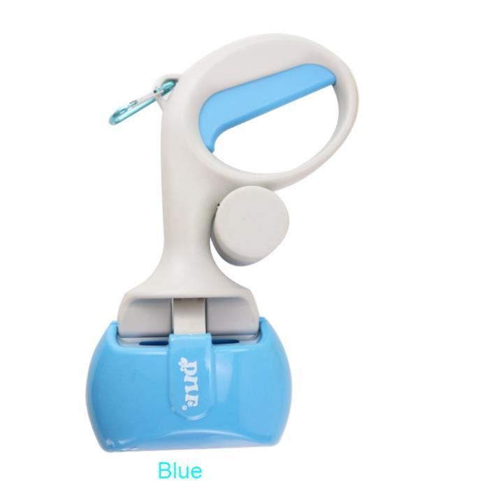 Ramasse crotte,Pelle à caca pour chien, pelle à excréments d'animaux, ramassage des déchets d'animaux, sacs à - Type Blue