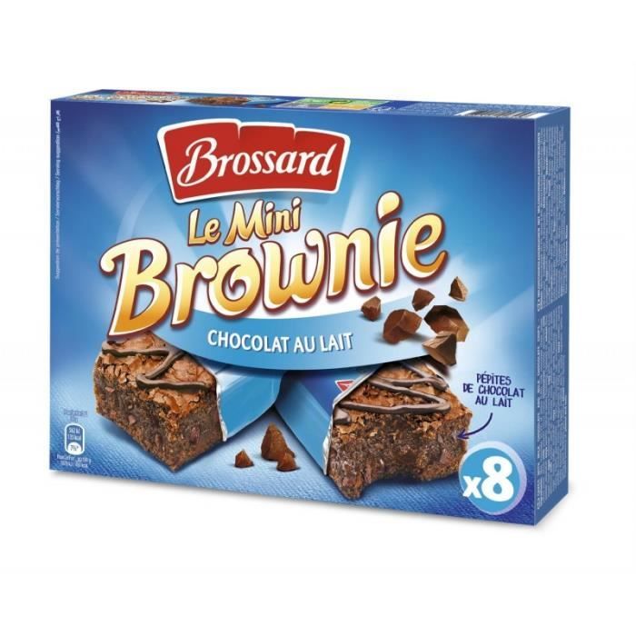 BROSSARD - Le Mini Brownie Chocolat Au Lait 240G - Lot De 4