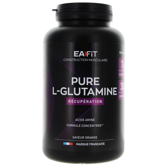 Eafit Pure L-Glutamine Goût Orange 243g