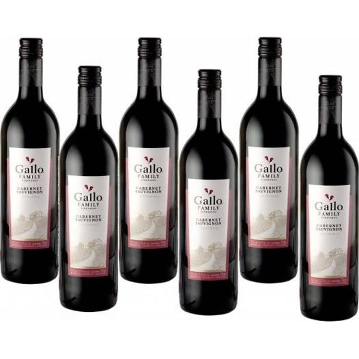 Gallo Family Vineyards Cabernet Sauvignon Vin Rouge 6 x 0,75l