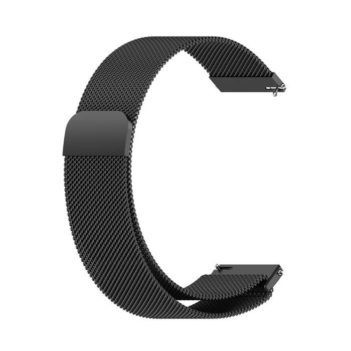 Bracelet Milanais Compatible avec Apple Watch SE/Series 3 4 5 6 7 - 44mm 42mm 45mm Bracelet Solide Magnétique en Acier Inoxydable