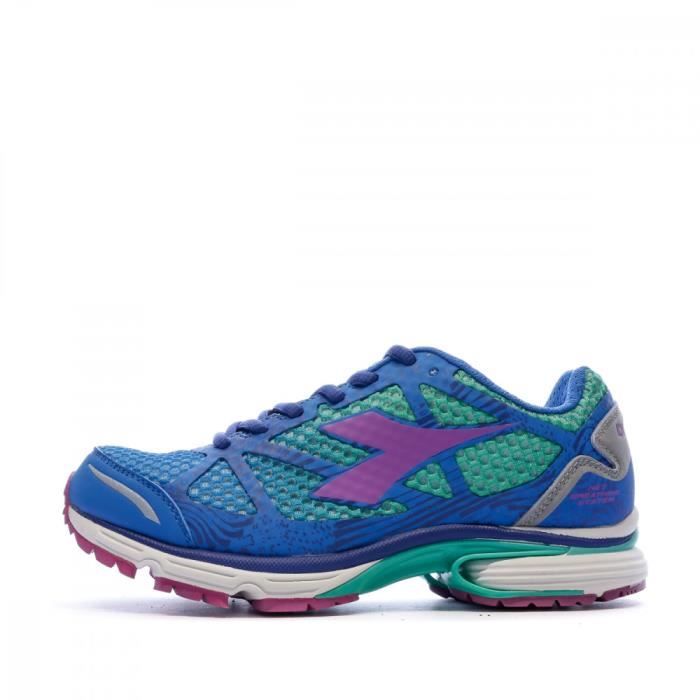 Baskets bleues femme Diadora N-6100-3 W BL