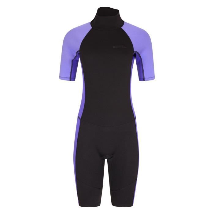 Mountain Warehouse Combinaison de Plongée femmes Shorty Violet Dusky