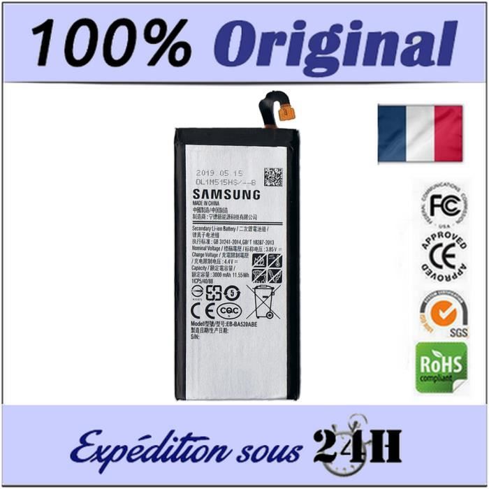 BATTERIE NEUVE 100% ORIGINALE POUR SAMSUNG GALAXY A5 2017, J5 2017 EB-BA520ABE