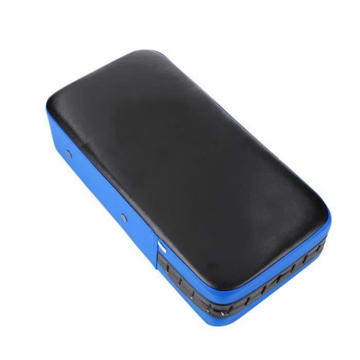 GW08438-HAJ- Taekwondo Boxe Kicking Strike Pad Main Pieds Pied Cible Entraînement De Frappe Bouclier (Bleu)