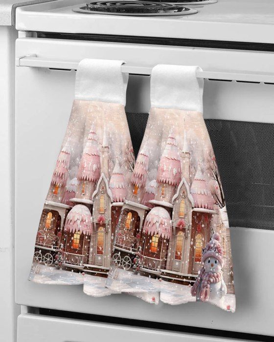 Torchons De Cuisine - Décoratifs De Noël - 3 Serviettes En