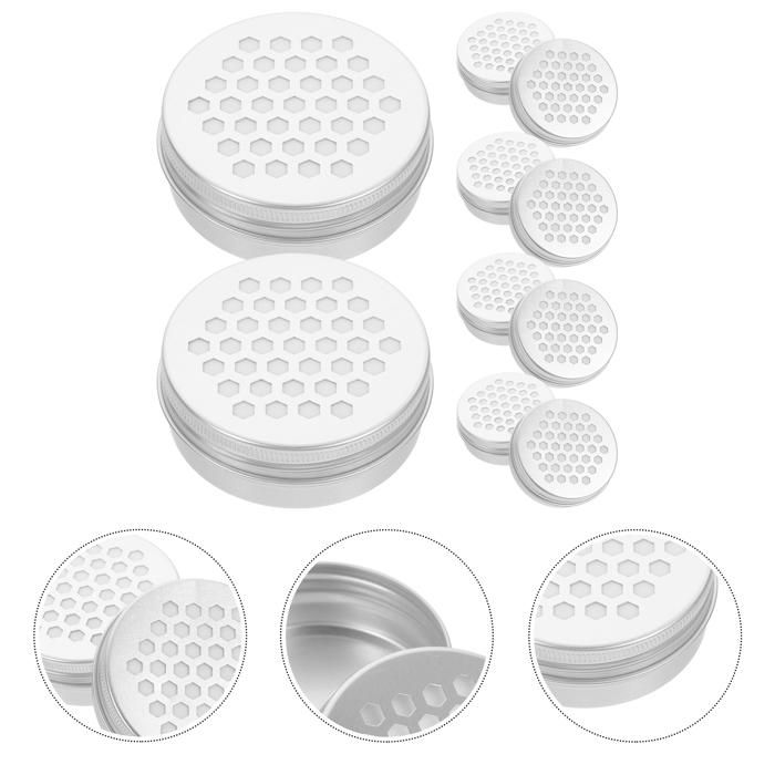 Lot De 50 Boîtes En Aluminium Pour Bougies Chauffe-plat – Support Pratique DIY, Rangement Bonbons – Pour Mariage, Décoration Romantique - 5