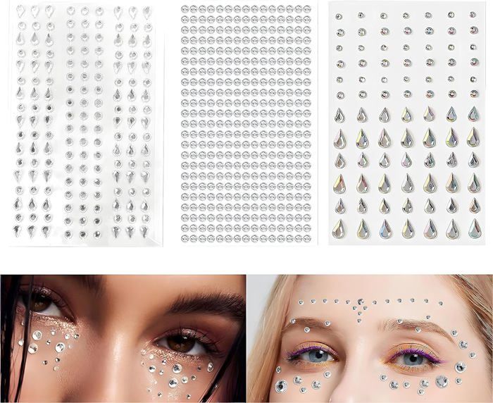 JeVenis Or Lady Face Cake Decoration Acryl Minimalistische Décoration De Gâteau De Visage Pour Les Femmes Décoration Gâteau Fête d'Anniversaire