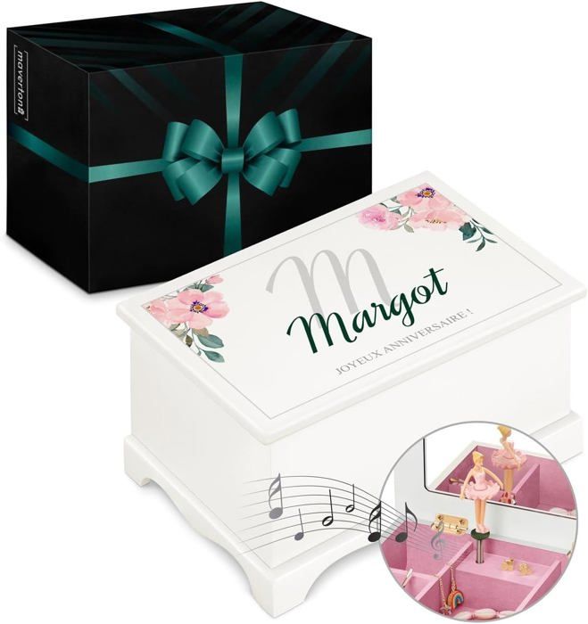 Bote Bijoux Musicale Personnalise Prnom