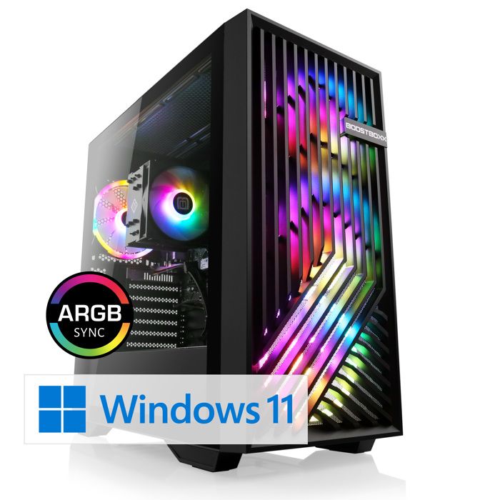 PC Gaming – CSL Computer – M10930H – AMD Ryzen 5 7600 – 16 Go RAM – 500 Go SSD