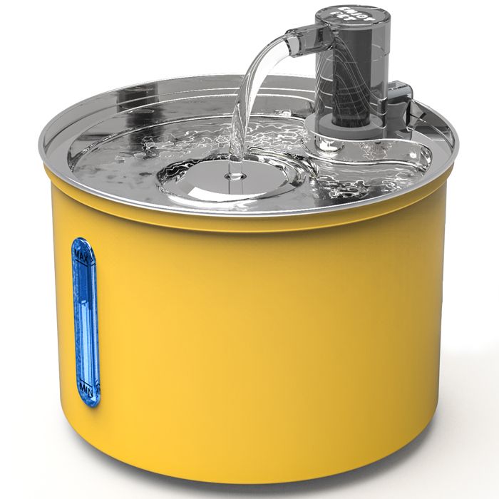 Meilleurs prix pour Fontaine a Eau Chat Chien ACELIFE 3L -304 en Acier Inoxydable -Dimensions Φ19*13 cm - Chat Automatique avec Pompe Silencieuse