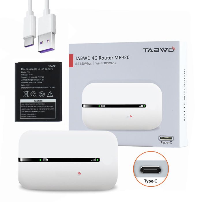 Routeur portable sans fil WiFi portable de diffusion en direct de voiture MF9204g routeur complet Netcom LTE fonctionnalité de