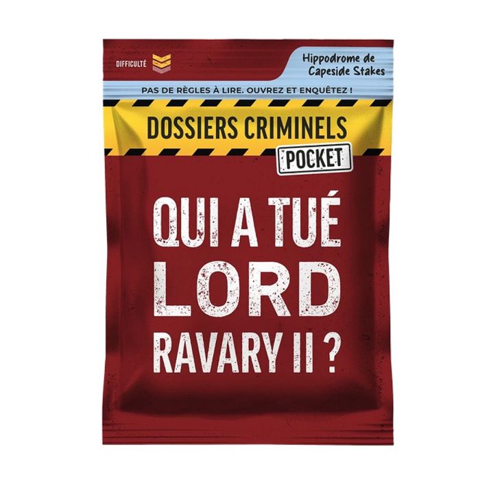 Dossiers Criminels Pocket - Qui a tue Lord Ravary II