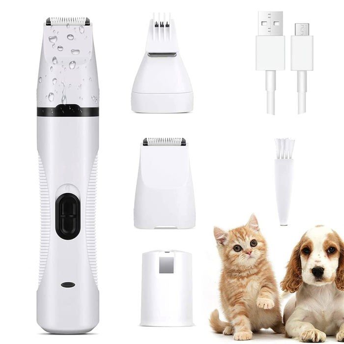 Meilleurs prix pour Tondeuse électrique 3 en 1 - ZHANDD - Tondeuse pour animaux - Coupe-ongles - Silencieuse - Rechargeable