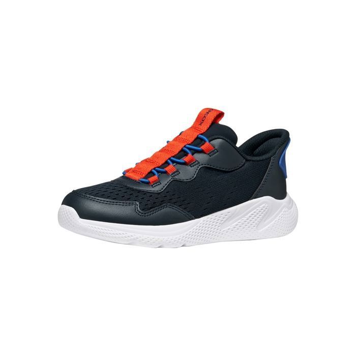 Geox Basket Basse à Lacets Geox  Sprintye Fast In - Marine Rouge