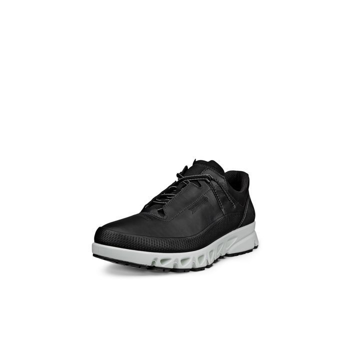 ECCO ECCO Multi-Vent - Baskets cuir noir GORE-TEX SURROUND® respirantes semelle caoutchouc