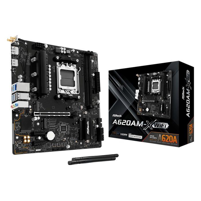 ASRock A620AM X WiFi - vue 4