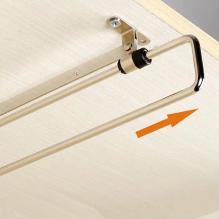 Armoire Extensible - Barre Extensible - Rail De Rangement - Cintre Coulissant - Tringle À Vêtements Télescopique En Acier Inoxydab