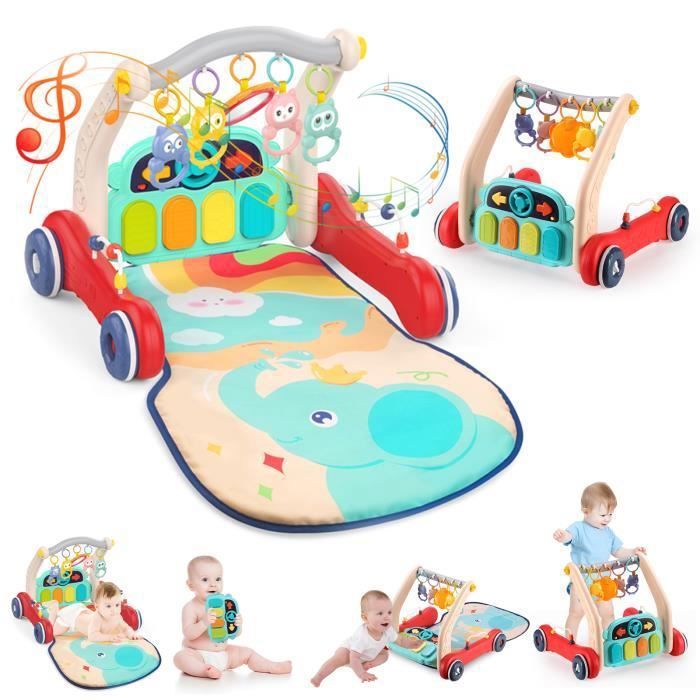 PIN tapis de jeu pour bébé Kick Piano Baby Kick Piano Tapis de jeu de gymnastique pour bébé doux
