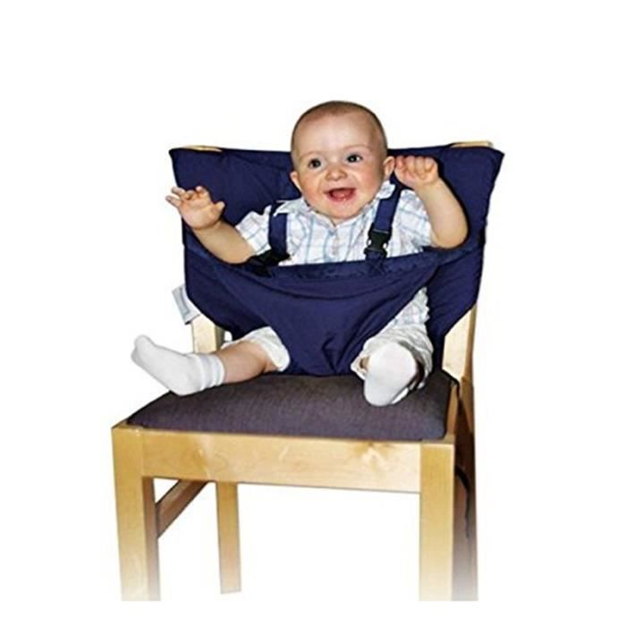 Housse De Siege Bebe Sangle De Securite De La Chaise Rehausseur Pour Chaise Harnais Bleu Marin Cdiscount Puericulture Eveil Bebe
