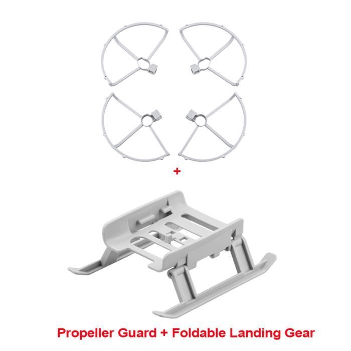 Protections D'hélices DJI Mini 5 Pro - Lot De 4, Anti-collision, Design Rapide à Clipser (noir/orange/gris)