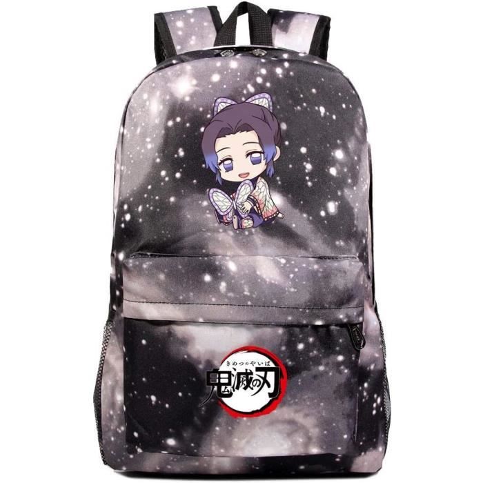 Sac à Dos K-Pop Demon - Sac école Anime Avec Fermeture éclair, Léger, Multiple Poches, Pour Cosplay Et Quotidien