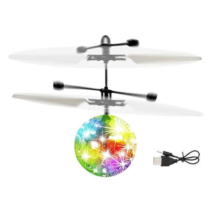Mini Drone UFO Jouet Enfant - Contrôle Gestuel, Lévitation Infrarouge - Intérieur/extérieur