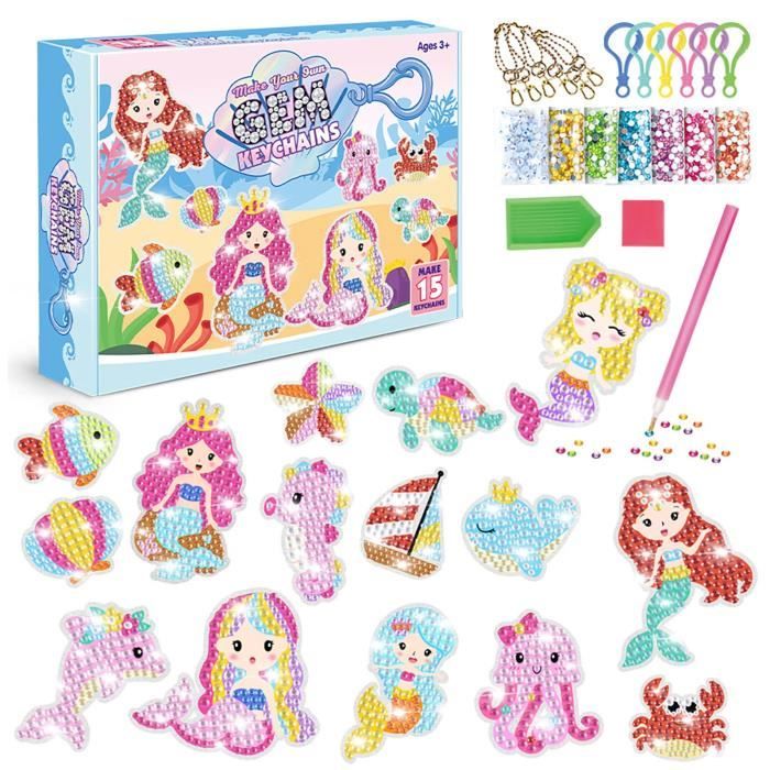 Licorne Jouet Créatif Ensemble, Licorne Jouet Kit de Peinture 3D Peinture Activités  Manuelles Kit de Peinture Licorne Cadeau de Anniversaire Noël pour Garçons  Fille 3 4 5 6 7 8 Ans