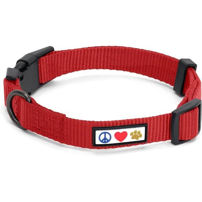Collier De Noël Pour Chien Avec Nœud Papillon - Réglable, Doux, Coton - Pour Mâle, Femelle, Chiot (taille XL)