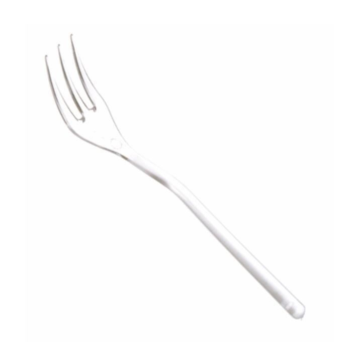 Boite pvc de 100 mini-FOURCHETTES (amuse bouche) transparentes
