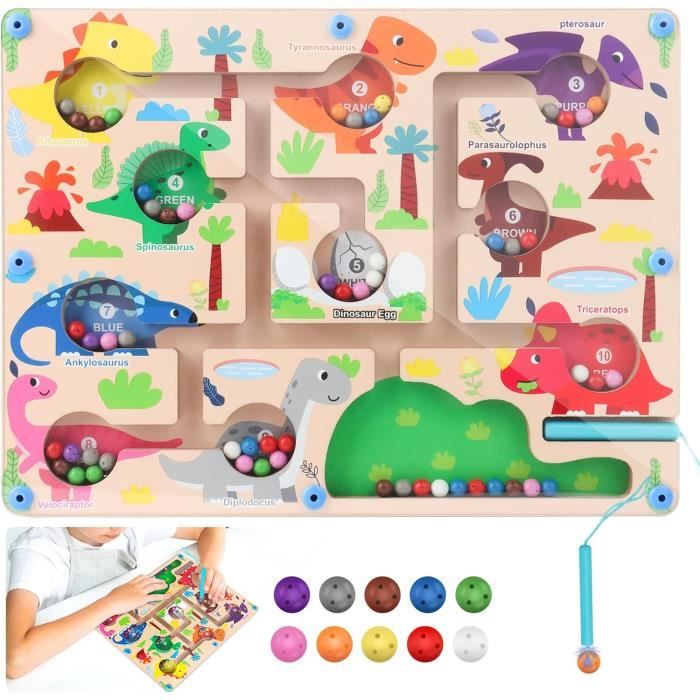 Jeux Labyrinthe Magnetique Enfant Labyrinthe Aimanté Avec