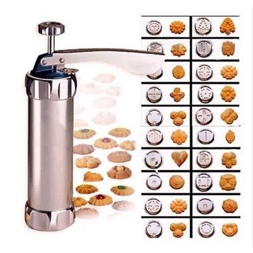 Cookies Press Cutter Outils de cuisson Biscuits Cookie Machine de