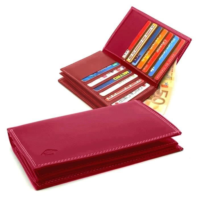 DUYAER® Tout En Un Portefeuille Homme Portefeuille Cadeau Pour Homme - Cuir - DQ20 - Noir Noir - Foto 3