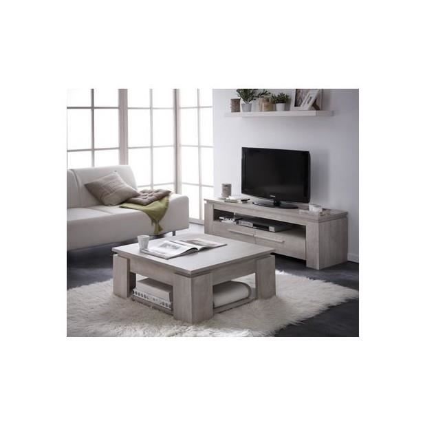 Ensemble Table Basse Meuble Tv Segur 140cm Achat Vente Table