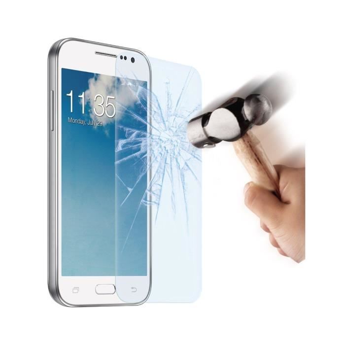 Vitre Verre de Protection Ecran Anti Casse Anti Explosion Vitre pour  Samsung Galaxy S6 G9200 - Cdiscount Téléphonie
