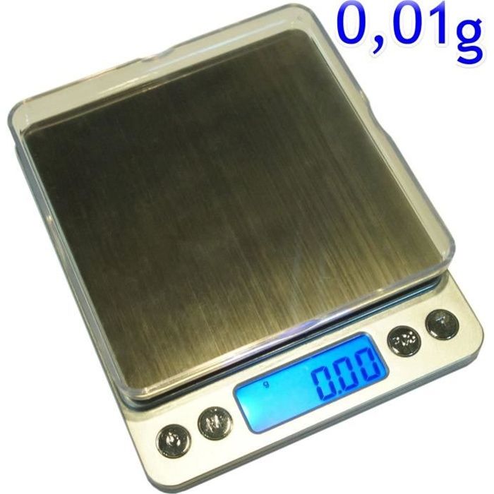 200g//0.01g graduation 0,01 g Balance /électronique de pr/écision /à /écran LCD format compact de poche l/ég/ère et portable capacit/é 100 g 2